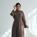 Women's Slim-Fit Two-Piece Set Long Sleeve V-Neck Top With Flowy Cardigan Plus Size Clothes 7 Colors Available For Work And Travel M To XL_ecoleips.com