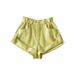 2025s High Waist Wide Leg Denim Shorts For Women 2025 Summer New Loose Fit Petite Rolled Hem Hot Pants Trend_ecoleips.com