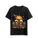 Women's T-Shirts Skeleton T-shirt Halloween Style Skulls_ecoleips.com