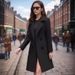 Women's Clothing Slim Fit Fashion Temperament Waist Woolen Coat Women's Woolen Coat_ecoleips.com