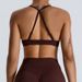 Women's Clothing New Beautiful Back Sling Fitness Clothes Women Seamless Quick Drying Outdoor Sports Underwear Tight Yoga Vest_ecoleips.com