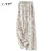 ZJYT High Street Fashion Casual Pants And Trousers For Woman 2026 New Print High Waist Wide Leg Pants Female Bottoms Loose_ecoleips.com