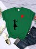 Let'S Fly Love Balloons Prints Womens T-Shirt Soft Breathable Short Sleeve Street Hip Hop Trend Tops Casual Female Tee Clothing_ecoleips.com