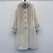 Luxury Faux Fur Coat Women's Long Winter Jacket With Thick Warm Fleece Lining,Stand Collar Elegant Office Commute Trench Coat (Black, Beige, Almond)_ecoleips.com