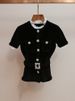 Women's Clothing Slim Fit Velvet Top With Rhinestone Hepburn Style High End Autumn New Arrival Clothing For Ladies_ecoleips.com