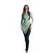 Women's Clothing Women's Swimming Suit Long Sleeve Drawstring Hollow Design Separate Set Pants Triangular Panty Polyester Fabric_ecoleips.com