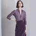 Spanish Niche Spring And Autumn Women's Fashion Set Long Sleeve Shirt High Waist Slim Velvet Skirt_ecoleips.com