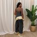 Women's Clothing American Style Camisole Top And Loose Wide Leg Pants Set Tassel Two Piece New Export Style Clothing_ecoleips.com