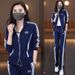 2026 Spring Autumn New Women's Casual Sports Suit Fashionable Age-Reducing Slimming Cardigan Sweatshirt And Sweatpants_ecoleips.com