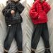 European Station Winter New Korean Style Down Sweatshirt For Women Loose Fit Petite Fashion Lightweight Hooded Cotton_ecoleips.com