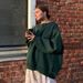 Women's Clothing Autumn And Winter Street Solid Color Oversize Solid Color Pullover Sweatshirt For Women_ecoleips.com