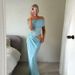 Elegant Slim Fit Off-Shoulder Hollow Out Waist Dress For Women Sexy Autumn New Arrival_ecoleips.com
