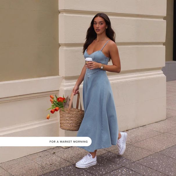 European And American Style 2025 Summer Women's Dress Sexy New Sleeveless Suspender Thin Denim Dress Elegant Female_ecoleips.com