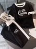 Women's Clothing Women's Style Summer Casual Two Piece Set T-Shirt And Shorts Letter Print Hot Selling For Formal & Casual For Women_ecoleips.com