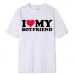 T Shirt I Love My Boyfriend Tee Women Manga Tshirt Female Funny Clothes T-shirt_ecoleips.com