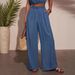 European And American Women's Fashion Autumn Winter Hot Sale Bestseller Casual Personality Denim Tube Top Braided_ecoleips.com