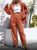 Women's Clothing Spring And Autumn Cotton And Linen Loose Fashion Casual Suits_ecoleips.com