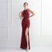 Women's Clothing Evening Dress Slim Noble And Elegant High End Long Sequined_ecoleips.com
