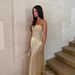 Spring/Summer Short Mini Dress For Women Sexy Backless Tassel Halter Neck Sequins Rhinestones Style_ecoleips.com