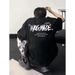 American-style Trendy Printed Short-sleeve Men's Summer T-shirt For Teenagers, Stylish Couple's Oversized Cotton Tee_ecoleips.com