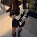 Contrast Color Block Knit Sweater – Women’s Long-Sleeve Crewneck Pullover, Casual Winter Warm Jumper, Soft Yarn Relaxed Fit_ecoleips.com