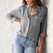 foreign Trade European And American's Clothing, , , , Loose Casual Long-sleeve Shirts For_ecoleips.com