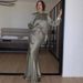 Summer New Style Women's High-Waisted Bodycon Dress European And American Cross Border Fashionable Casual Elegant Sexy Long Dress_ecoleips.com