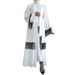 Women's Patchwork Tassel Cardigan Robe Elegant Dubai Style Middle East Fashion Foreign Trade F423_ecoleips.com