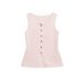 Trendy Knit Vest With Gold Buttons – Versatile Layering Piece For Women (Multiple Colors)_ecoleips.com