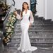 Women's Clothing fashion solid color perspective mesh splicing sexy fishtail skirt dress _ecoleips.com