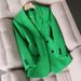 Women's Orange Suit Jacket Casual Loose Fit Fashionable Autumn/Winter Style Versatile Petite Size Goddess Look Cross Border_ecoleips.com