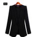 2025 Spring Autumn Style New Trend European American Slim Fit Black And Blue Blazer_ecoleips.com