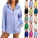 Women's Loose Fashion Shirt Spring Summer Comfort Meets Fashion New American Clothing Style_ecoleips.com
