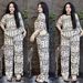 Southeast Asian American Retro Fashion Women's Summer Two-Piece Set Wide Leg Pants Short Sleeve Casual Suit with Letter Print_ecoleips.com