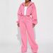 Women's Clothing Autumn Women's Casual Hooded Front Zipper Sweater Wide Leg Loose Trousers Suit_ecoleips.com