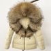 New Foreign Trade Hot Style Short Women's Real Fox Fur Collar Down Jacket Thickened Slim Waist Fur Down Jacket_ecoleips.com
