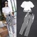 Women's Clothing Summer Women's Short Sleeve T-Shirt And Casual Pants Set Two-Piece Sports Suit Women's Clothing_ecoleips.com