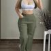plus Size Women's Fashion Cargo Pants Versatile Stylish Polyester Regular Thickness for Spring Autumn Winter_ecoleips.com