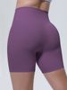 K New Thin Ice Feel, Skin Friendly, Breathable, Tight Solid Color Yoga Pants, Sports Running, Fitness Yoga Clothes, Three Part Shorts_ecoleips.com