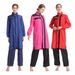Classic Three Piece Set Muslim Swimsuit Solid Color Plus Size Loose Beachwear Women's Sportswear_ecoleips.com