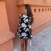 Women's Clothing Fashion Backless Trumpet Sleeve Hip Sexy Dress Fashion Sexy Slim _ecoleips.com