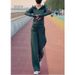 Women's Casual Sports Suit Spring/Autumn 2025 New Fashionable And Stylish Youthful Loose-Fit Running Sportswear_ecoleips.com