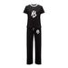 Women's Clothing Women's Style Summer Casual Fashion Trend Printed Round Neck Short Sleeve T-Shirt And Trousers Suit_ecoleips.com