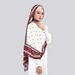 Elegant Printed Chiffon Scarf For Women – Stylish & Versatile Head Wrap With Floral Design, Perfect For Daily Wear & Special Occasions_ecoleips.com