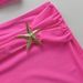 Sexy Solid Color Bikini Split Swimsuit Three Piece Suit New Suspender Bikini_ecoleips.com