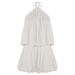 European American Style Women's Lace Patchwork Tulip Dress Backless Halter Neck Sexy Slimming Summer Elegant Short Skirt_ecoleips.com