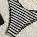 Women's Clothing New Sexy Split Striped Lace Bikini Ins Style Ladies Beach Vacation Swimsuit_ecoleips.com