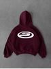 Women's Plus Size Velvet Hooded Sweatshirt Casual Letter Print Autumn Winter Top Trendy Street Style Couple Outfit_ecoleips.com