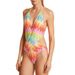 Women's one-piece sexy bikini belly-covering beach hot spring swimsuit suit _ecoleips.com