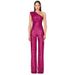 Women's Clothing Sleeveless Jumpsuit Summer One Shoulder Sequin Jumpsuit Women_ecoleips.com